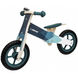 Bobo-San Bicicletă de echilibru din lemn Albastră