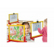 Aga4Kids Tablă pentru copii cu sticlă de siguranță + tablă dublă față TBS2