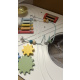 Aga4Kids Masă Montessori pentru copii cu activități și cale ferată 2DZ249 - II. CALITATE