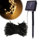 Aga Șir de lumini solare 20 m 200 LED Alb cald