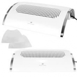 Aspirator de praf pentru unghii 40W alb Beautylushh 8887