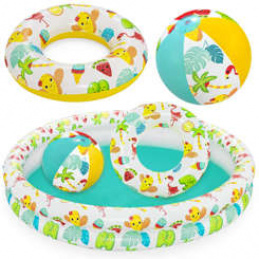 Bestway SET Piscină minge colac bazin 122cm 51124 universal