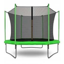 Aga SPORT FIT Trambulină 305 cm Light Green + plasă de protecție interioară