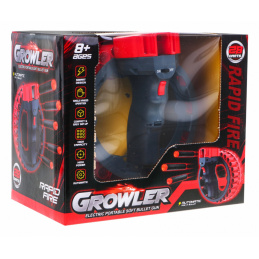 Pistol Growler pentru copii 8+ Aspect modern + 28 ventuze Săgeți din spumă EVA