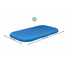 Husă 340x230cm pentru Piscină gonflabilă 305x183x56cm BESTWAY