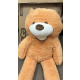 Aga4Kids Ursuleț de pluș 130 cm Maro deschis cu lăbuțe 6DZ012 - 2. CALITATE