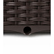 Aga Jardiniere cu spalier 120x40x135 cm Maro