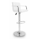Aga 2x Scaun de bar cu brațe Alb