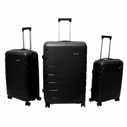 Set de valize de călătorie Aga Travel MR4675 Negru