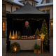 Stand de tăiere Aga PARTY 2x3m Negru