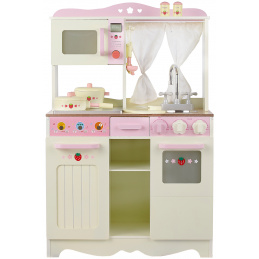 Aga4Kids Bucătărie din lemn RETRO COOKER