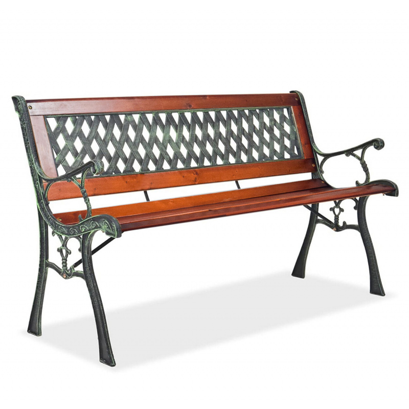 Bancă de grădină Aga 125x52x74 cm