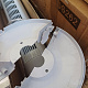 Ventilator turn Aga 76 cm Alb 6DAZ508 - CALITATEA II