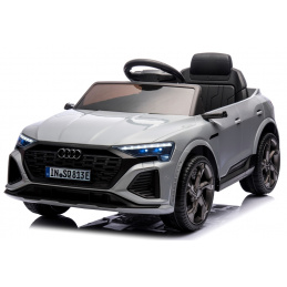 AUDI SQ8 GRI Mașină pe acumulator EVA Piele telecomandă Acumulator litiu-ion