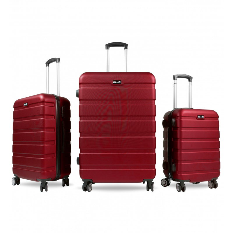 Set de valize de călătorie Aga Travel MR4650 Roșu