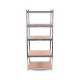 Aga Raft metalic 174x75x30 cm 5 rafturi