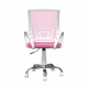 Scaun de birou Aga MR2081 Alb - Roz.