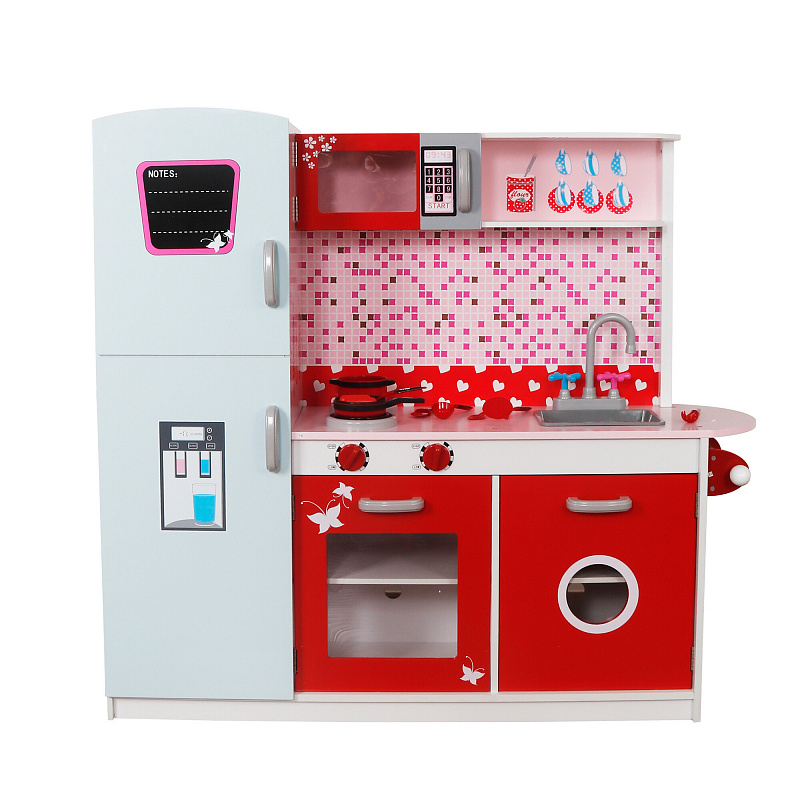 Aga4Kids Bucătărie din lemn LUSSYS COOK WORLD 6DZ148 - CALITATEA a II-a