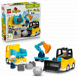 LEGO® DUPLO® 10475 Vehicule de construcții 3 în 1