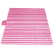 Pătură de picnic de plajă Aga 200x200cm Roz