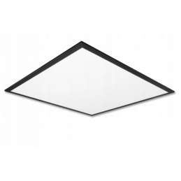 Panou LED negru 60 x 60cm - 50W - 4700Lm - alb neutru