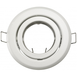 Spot încastrat rotund ORIENTABIL BRG70010 alb