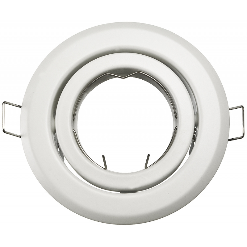 Spot încastrat rotund ORIENTABIL BRG70010 alb
