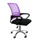 Scaun de birou Aga MR2077 Negru - Violet