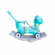 Aga4Kids Cal de leagăn din plastic 2în1 DS3803 Albastru