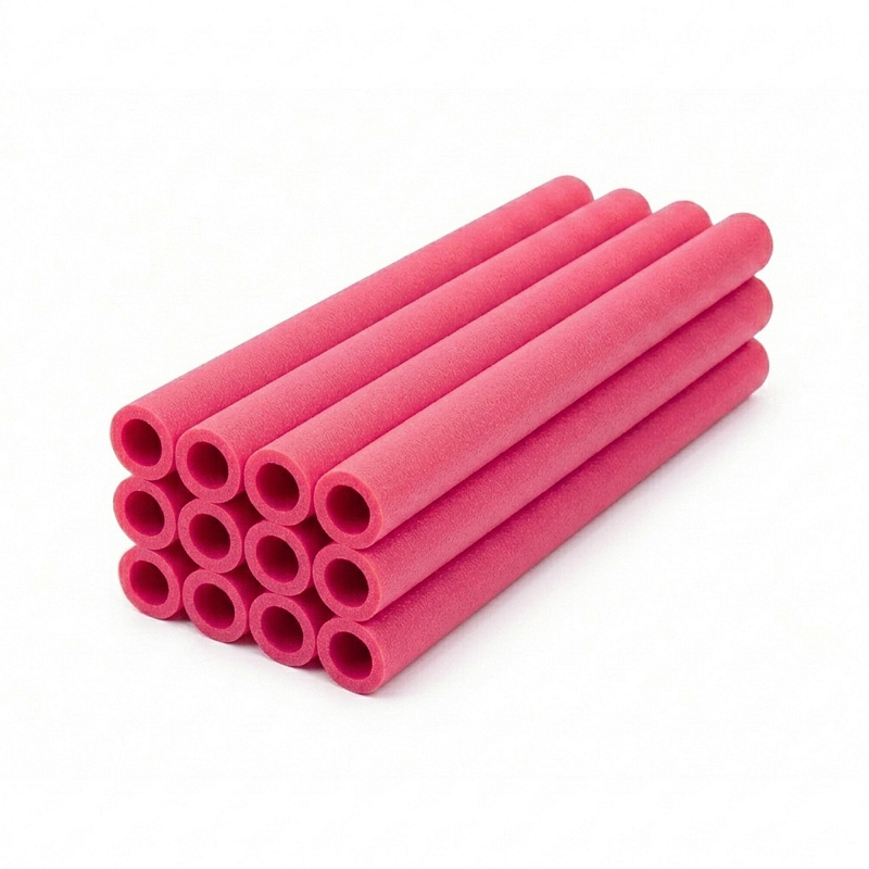 Aga 12x Protecție din spumă pentru stâlpii trambulinei 70 cm Roz