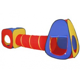 Cort pentru copii 3 în 1 - colorat ISO 4826