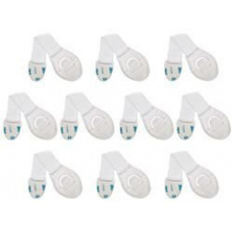 Barieră de siguranță pentru dulapuri 10 buc ISO 5192 Barieră de siguranță pentru dulapuri 10 buc ISO 5192