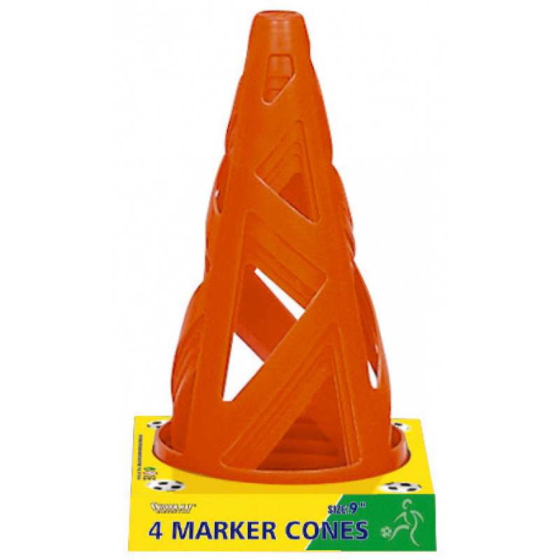 Aga Obstacole de fotbal MARKERCONES 9" 4 buc.