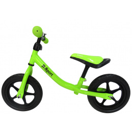 Bicicletă de echilibru R1 verde R-Sport Roți EVA clopoțel