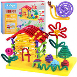 Bețe creative flexibile 160 buc ZA2508 Bețe creative flexibile 160 buc ZA2508