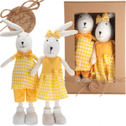 Câțiva iepurași de Paște în ambalaj decorativ