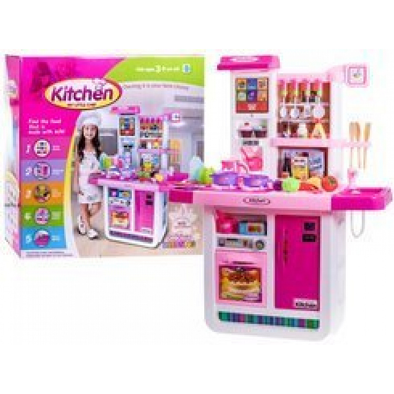Bucătărie de jucărie din plastic pentru copii 6DZ082 - II. CALITATE