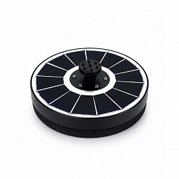 Aga Fântână solară cu LED RGB luminos 16 cm