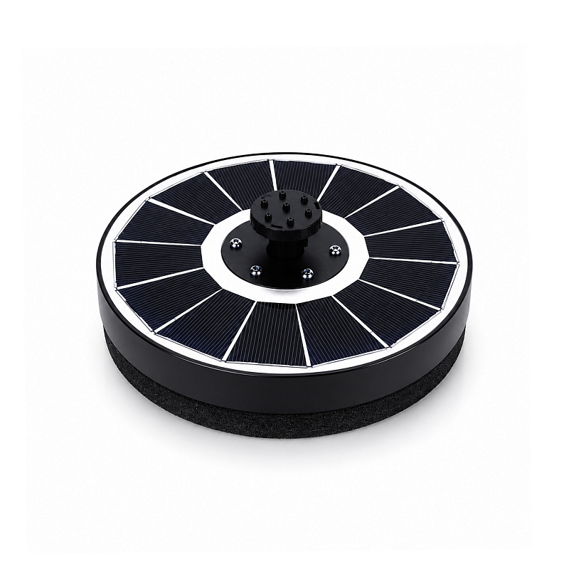 Aga Fântână solară cu LED RGB luminos 16 cm