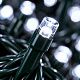 Aga Ghirlandă de Crăciun 300 LED cu efect sclipitor Alb rece
