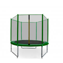 Aga SPORT PRO Trambulină 150 cm Verde Închis + plasă de protecție
