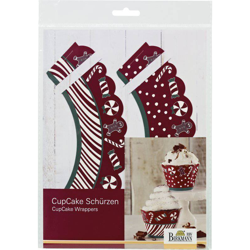 Huse pentru brioșe de Crăciun CANDY CHRISTMAS - Birkmann - Birkmann