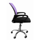 Scaun de birou Aga MR2077 Negru - Violet