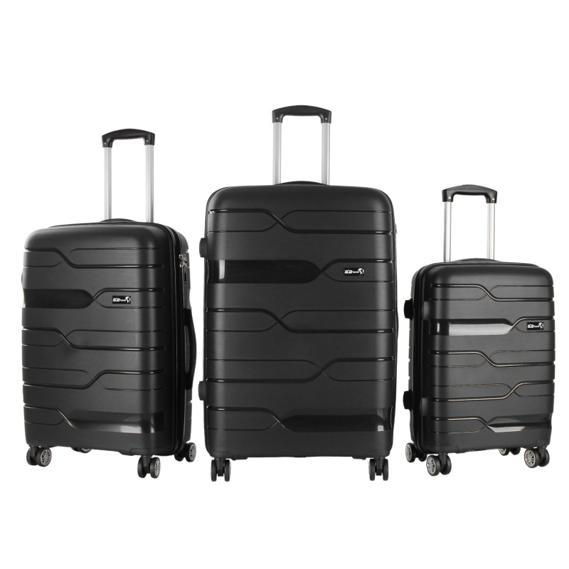 Set de valize de călătorie Aga Travel MR4681 Negru