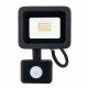 Proiector LED RODIX PREMIUM cu senzor PIR - 10W - IP65 - 850Lm - alb rece - 6000K - garanție 36 luni