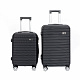 Set de valize de călătorie Aga Travel MR4651 Negru