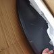 Masă de dining Aga 80 cm Negru 6DAZ390 - CALITATEA a II-a