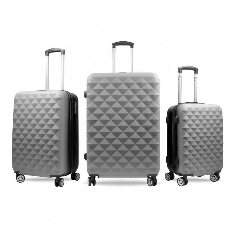 Set de valize de călătorie Aga Travel MR4655 Gri