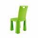 Scaun din plastic pentru copii Doloni Verde