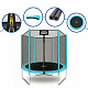 Aga SPORT TOP Trambulină 180 cm Albastru deschis + plasă de protecție